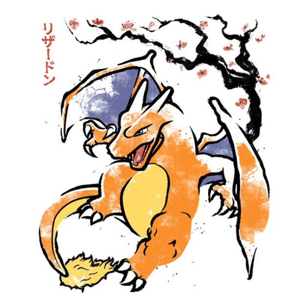 Blaze Tyrant Sumi-E